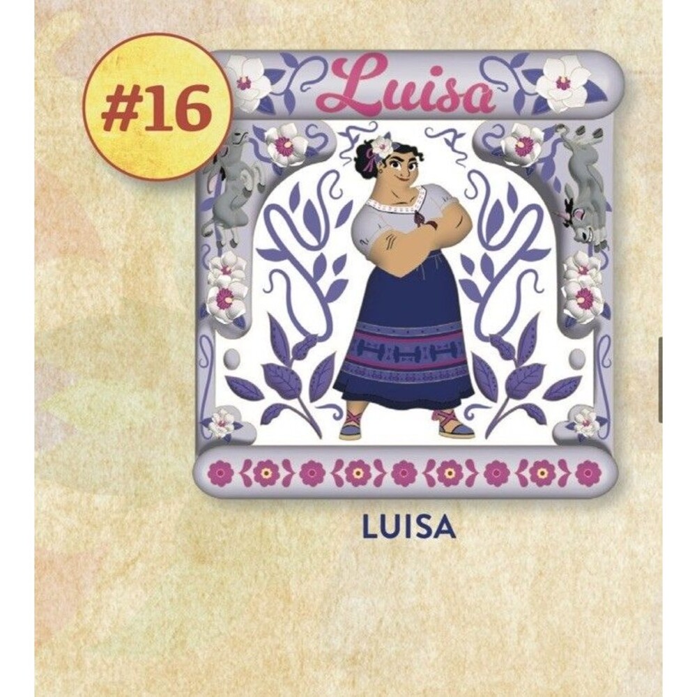 Disney Destination D23 TWDCS / DEC Encanto Tiles Luisa LE 300 pin expo event